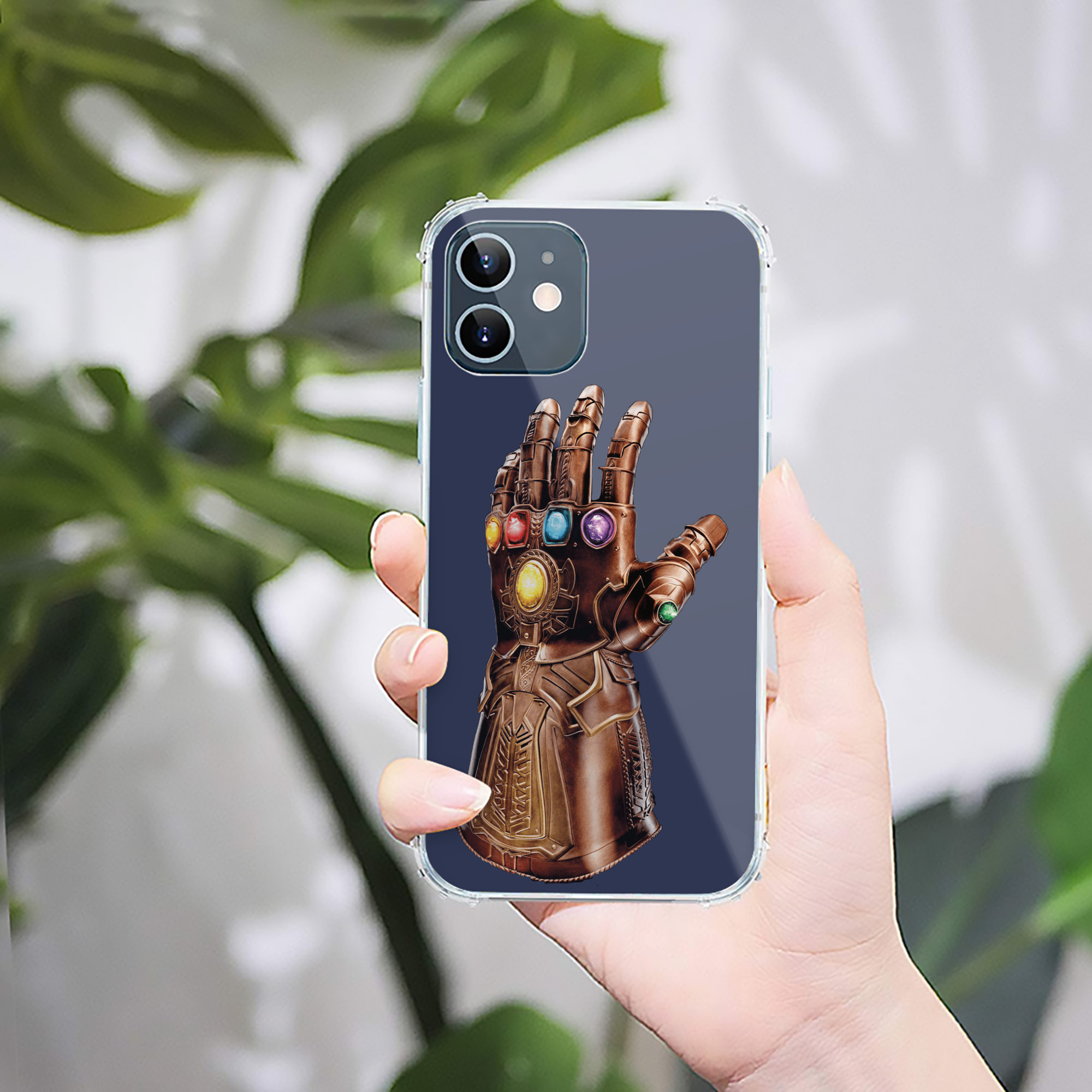 （画像用） アベンジャーズ The Avengers 【iPhone 12シリーズ対応】透明スマホケース（クリアソフトケース）